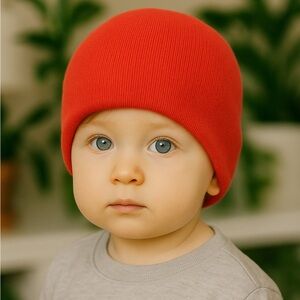 Pink Kids’ Beanie Hat